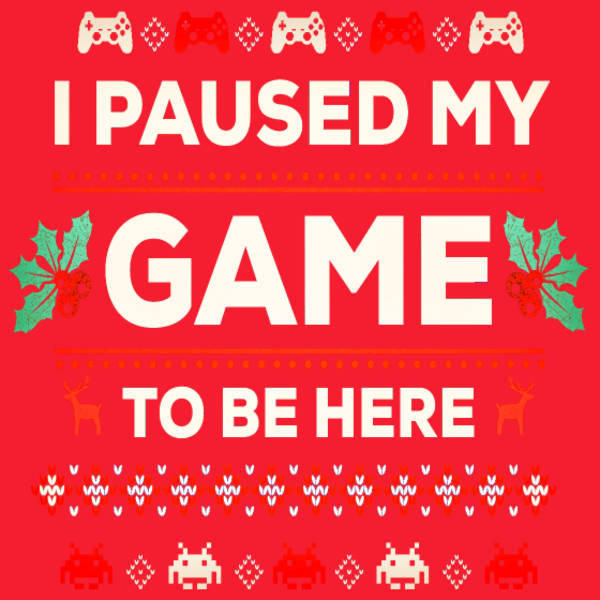 Maquette de Joyeux Noël au Gamer : T-shirt Cadeau Idéal PC Zocker à personnaliser