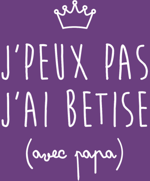 T-shirt personnalisé Betises citation drole