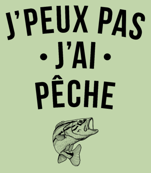 Maquette de J'peux Pas, J'ai Pêche ! à personnaliser