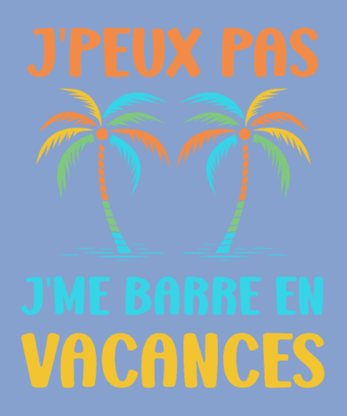 T-shirt personnalisé Palmier été