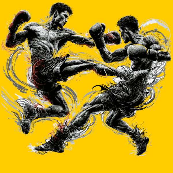 T-shirt personnalisé Muay thai