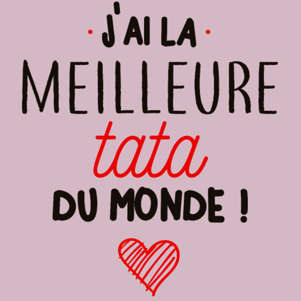 T-shirt personnalisé Meilleure tata