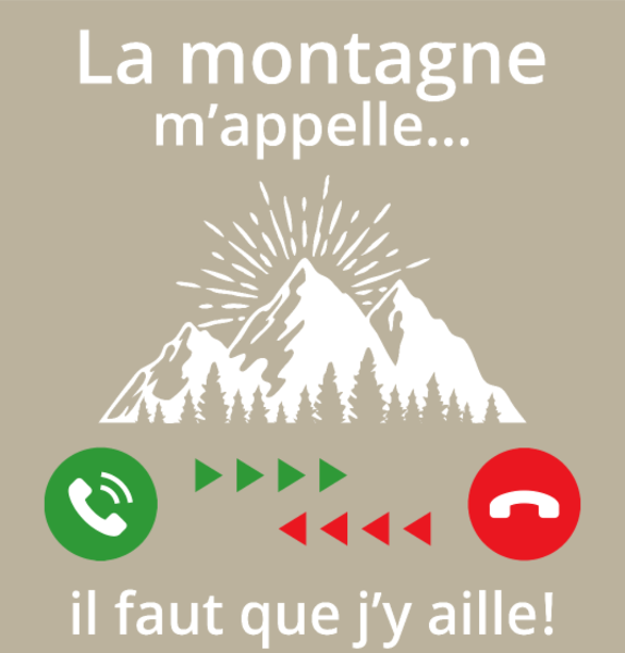 T-shirt personnalisé Appel nature