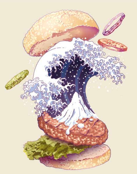 Casquette personnalisée Hamburger