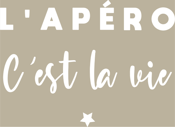 Maquette de L'Apéro C'est la Vie à personnaliser