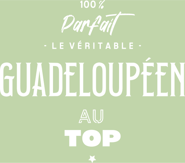 T-shirt personnalisé Guadeloupe