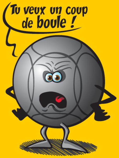 Maquette de Le Coup de Boule Gagnant à la Pétanque à personnaliser