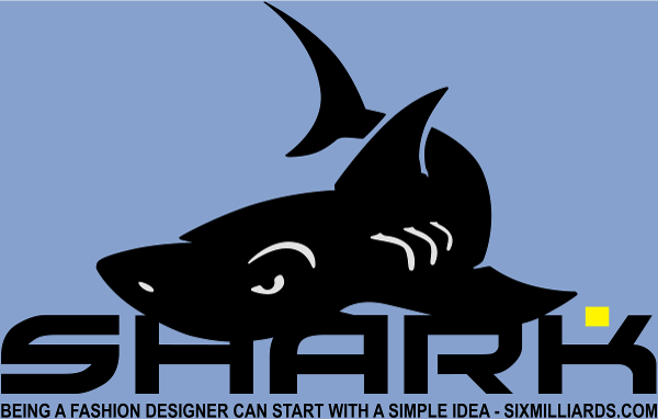Motif Le Requin du Poker personnalisé sur vêtement