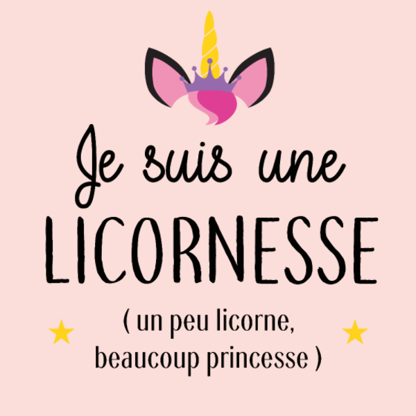 Licornesse : Moitié Licorne, Moitié Princesse
