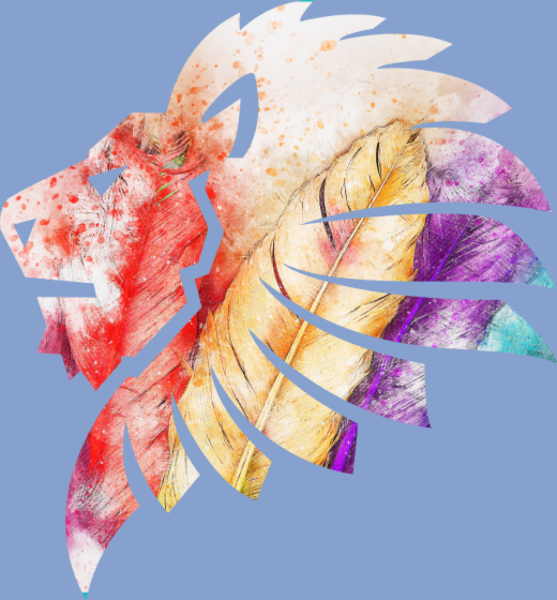 Tablier personnalisé Plumes