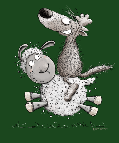 Casquette personnalisée Motif animal humour