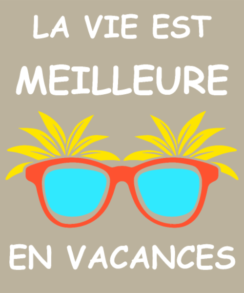 T-shirt personnalisé Esprit vacances