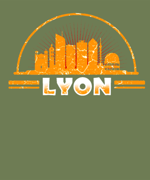 T-shirt personnalisé Skyline