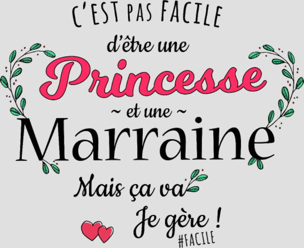 Tablier personnalisé Princesse amour famille bapteme