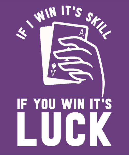 T-shirt personnalisé Texas holdem joueur cartes