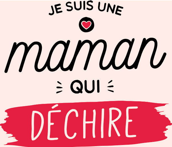 Tablier personnalisé Super maman humour famille