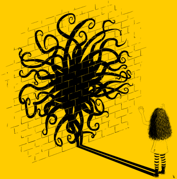 Motif Maman, je suis le Kraken !