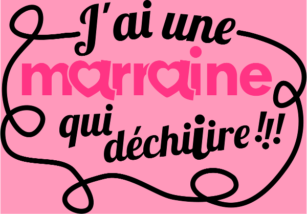 Body Bébé personnalisé Super marraine