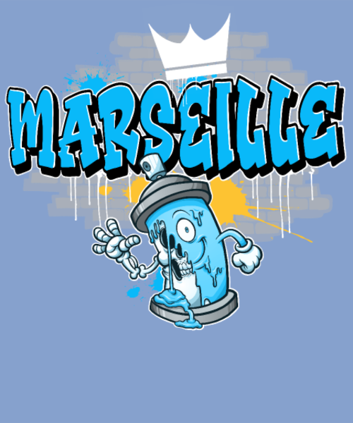 T-shirt personnalisé OM Marseille