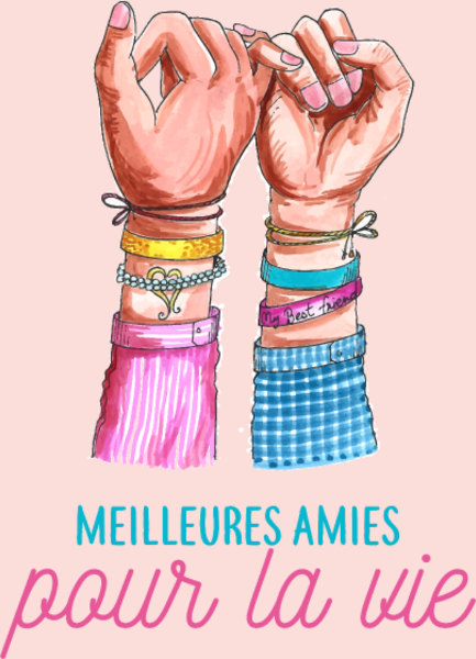T-shirt personnalisé BFF