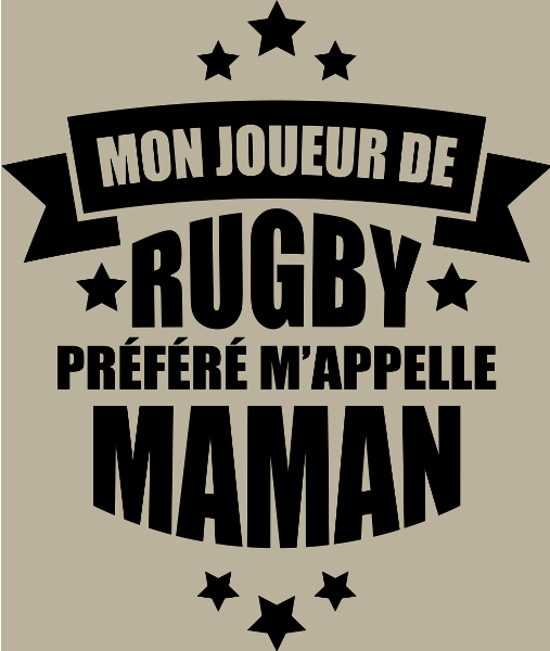 T-shirt personnalisé Rugby