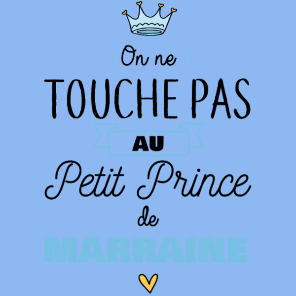 Casquette personnalisée Petit prince amour