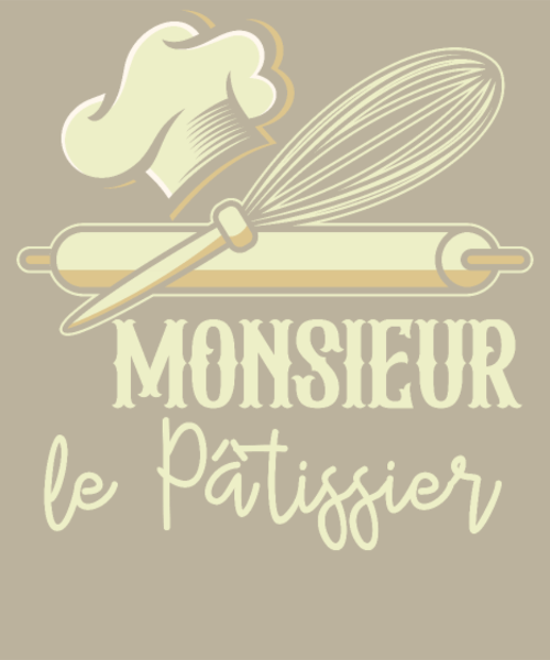 Maquette de Monsieur Le Pâtissier - Passion Gâteaux & Humour à personnaliser
