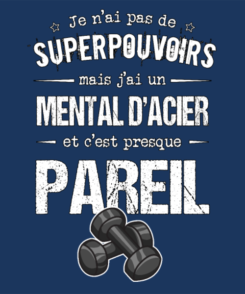 T-shirt personnalisé Mental