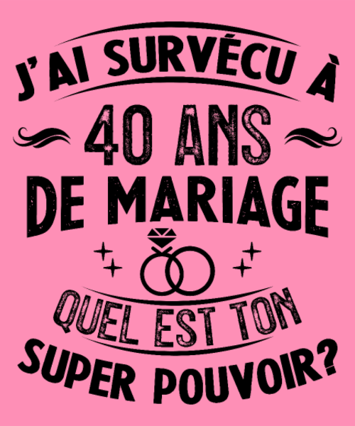 Casquette personnalisée Noces rubis