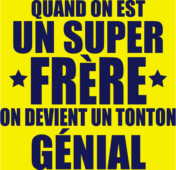 Body Bébé personnalisé Futur Tonton