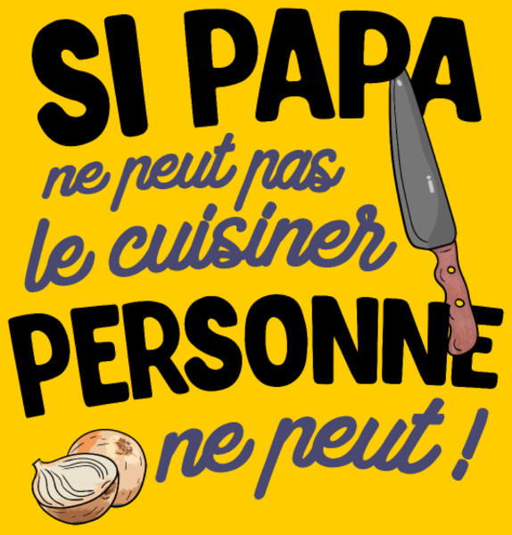 Tablier personnalisé Chef cuisine gourmand