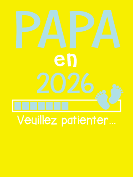 Body Bébé personnalisé Bientôt papa