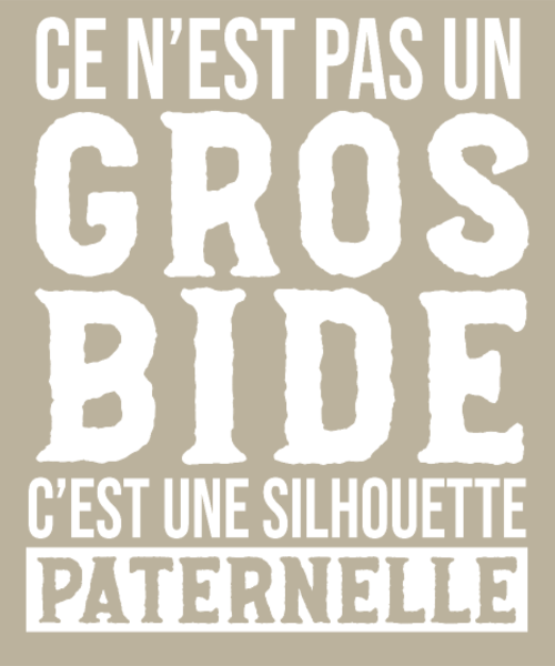 Body Bébé personnalisé Gros Bide