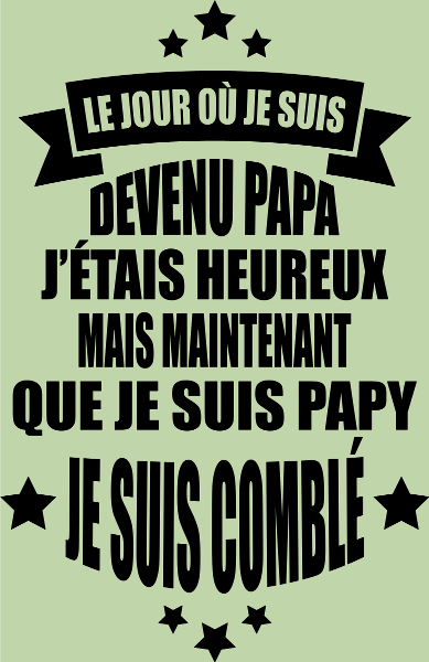 T-shirt personnalisé Grand-parent