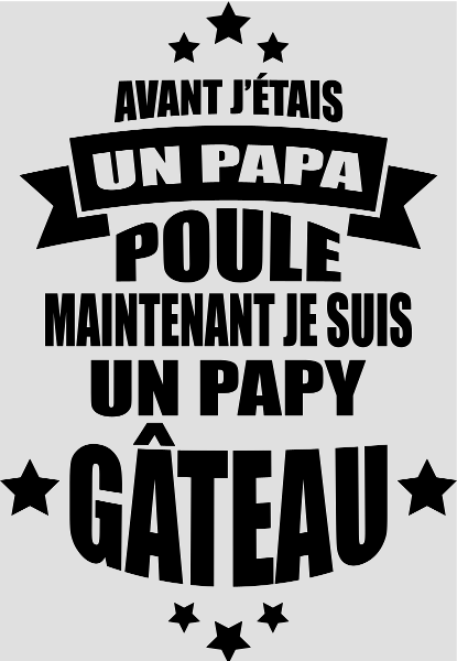 T-shirt personnalisé Meilleur papy