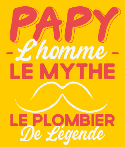 T-shirt personnalisé Plombier