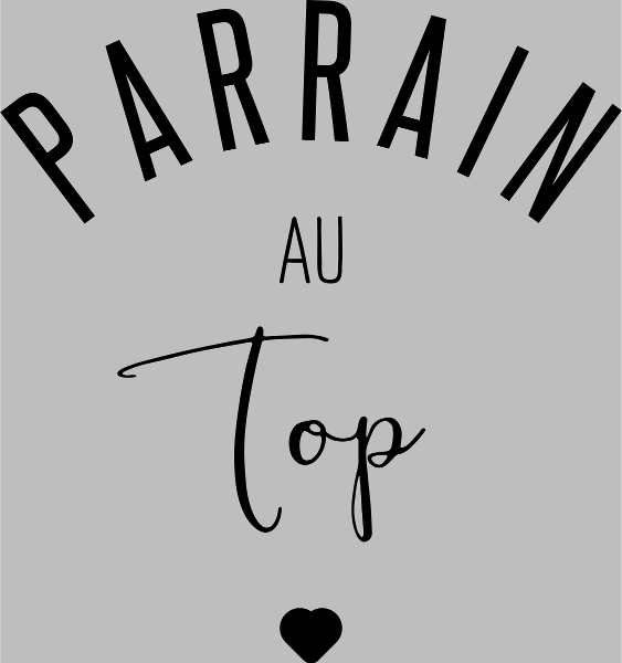 T-shirt personnalisé Parrain meilleur parrain