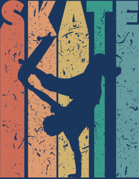 T-shirt personnalisé Skate skateboard urbain glisse