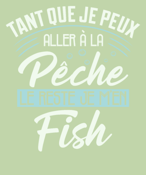 T-shirt personnalisé Passion pecheur