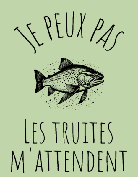 T-shirt personnalisé Loisir pêche
