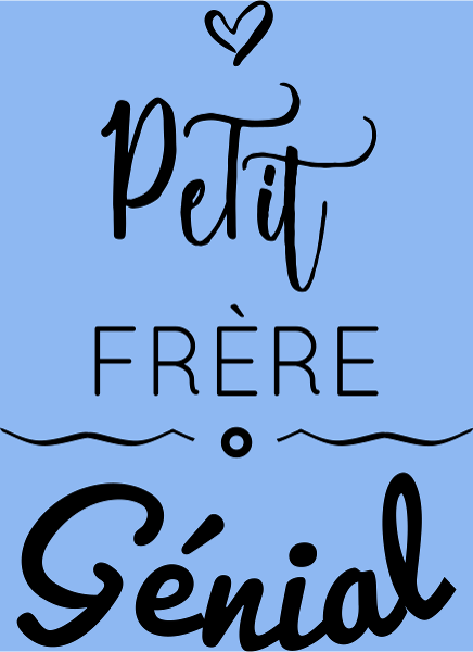 Body Bébé personnalisé Frere fratrie