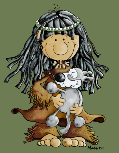T-shirt personnalisé Loup nature