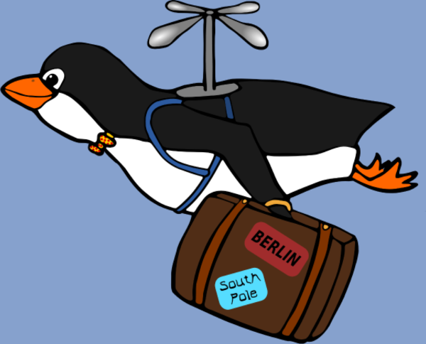 Pingouin Voyageur Hilarant
