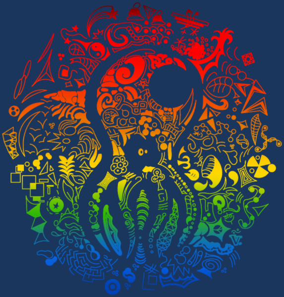 T-shirt personnalisé Psychédélique