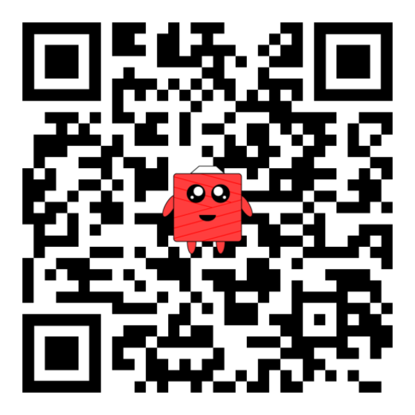 Maquette de QR Code Mignon à personnaliser