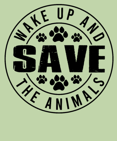T-shirt personnalisé Droits animaux protection animale