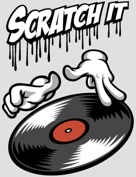 T-shirt personnalisé Scratch