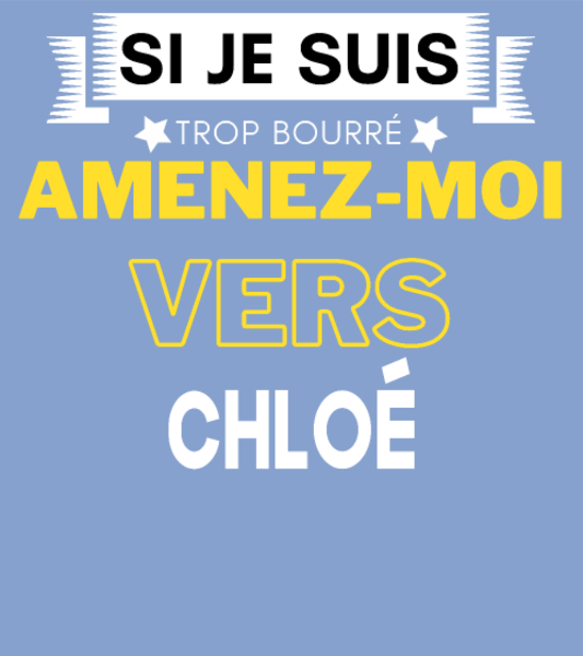 T-shirt personnalisé Message fun