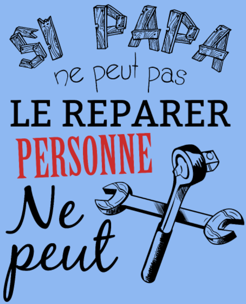 T-shirt personnalisé Reparateur bricolage