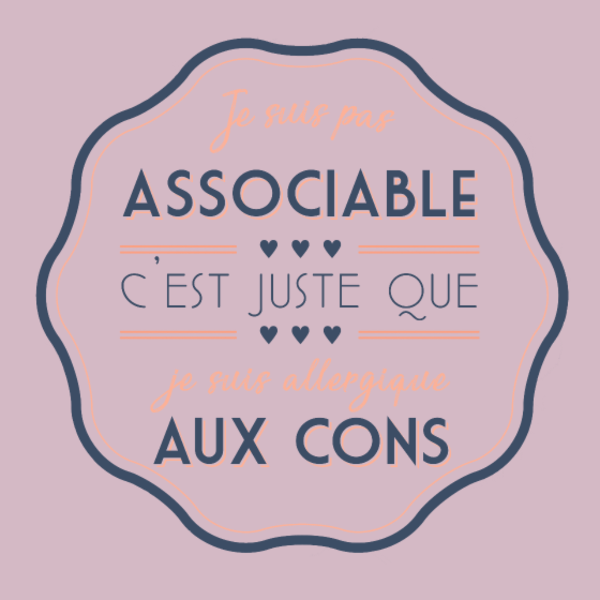 T-shirt personnalisé Introvertie